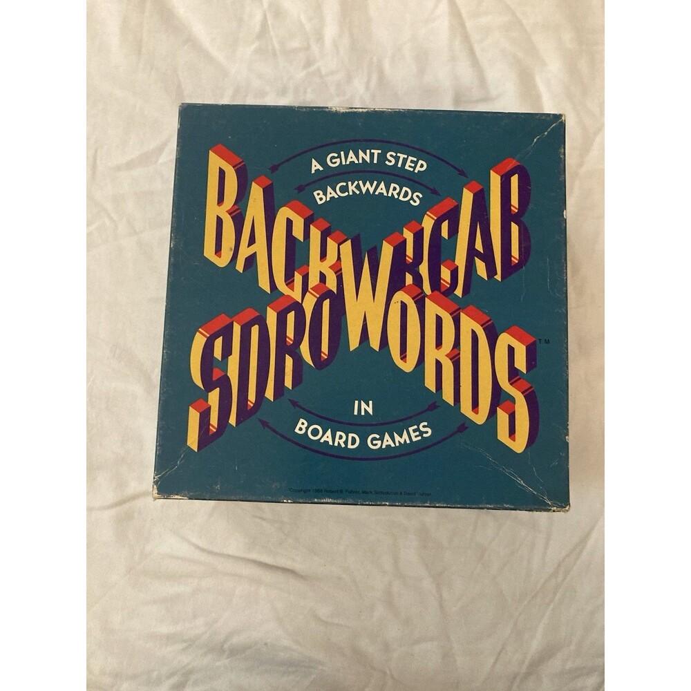 Backwords Sdrowkcab Board Game | 3-8 Players | Ages 10+